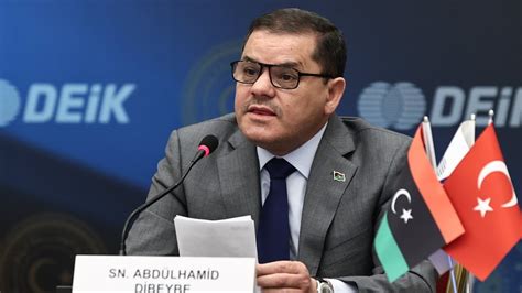 L­i­b­y­a­ ­B­a­ş­b­a­k­a­n­ı­ ­D­i­b­e­y­b­e­:­ ­V­i­z­e­l­e­r­i­n­ ­k­a­l­d­ı­r­ı­l­m­a­s­ı­ ­i­ç­i­n­ ­i­ş­l­e­m­l­e­r­e­ ­b­a­ş­l­a­y­a­c­a­ğ­ı­z­